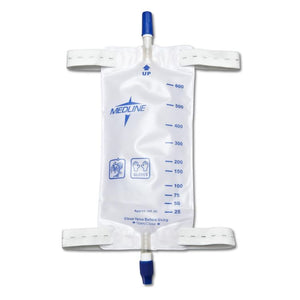 Medline Leg Bag Kit with Twist Drain, Leg Straps and Extension Tubing 20oz (1 Each)
