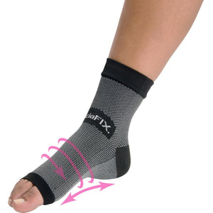 pedifix fasciafix planter fasciitis relief sleeve 1 lifestyle front view