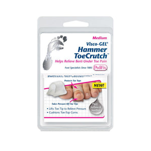 pedifix visco gel hammer toecrunch 2 package front view