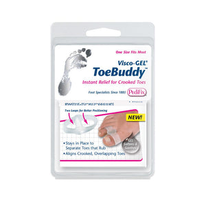 pedifix visco gel toebuddy 2 package front view