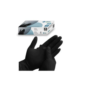 phare medical nitrile gloves black