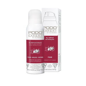podoexpert dry reddened itching skin foam 1 front view