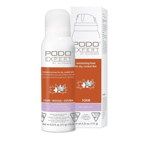 podoexpert dry to cracked skin foam scented 1 front view