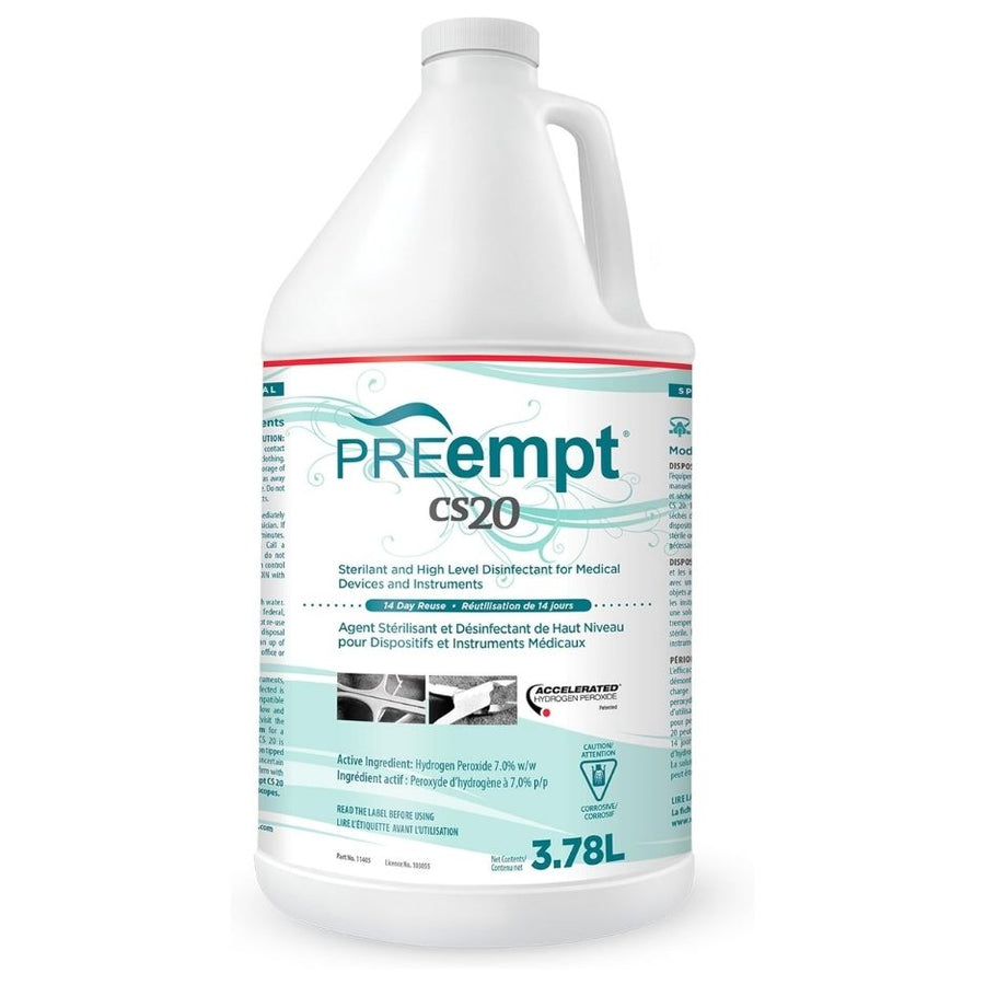 PREempt CS20 Instrument Disinfectant in 3.78L size