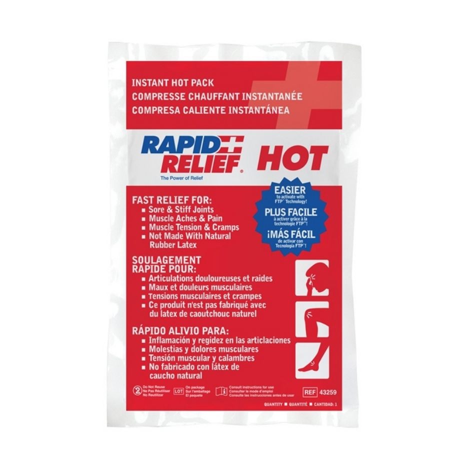 Rapid Aid Hot Pack Instant package