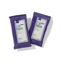 readybath rinse free shampoo and conditioning cap front view