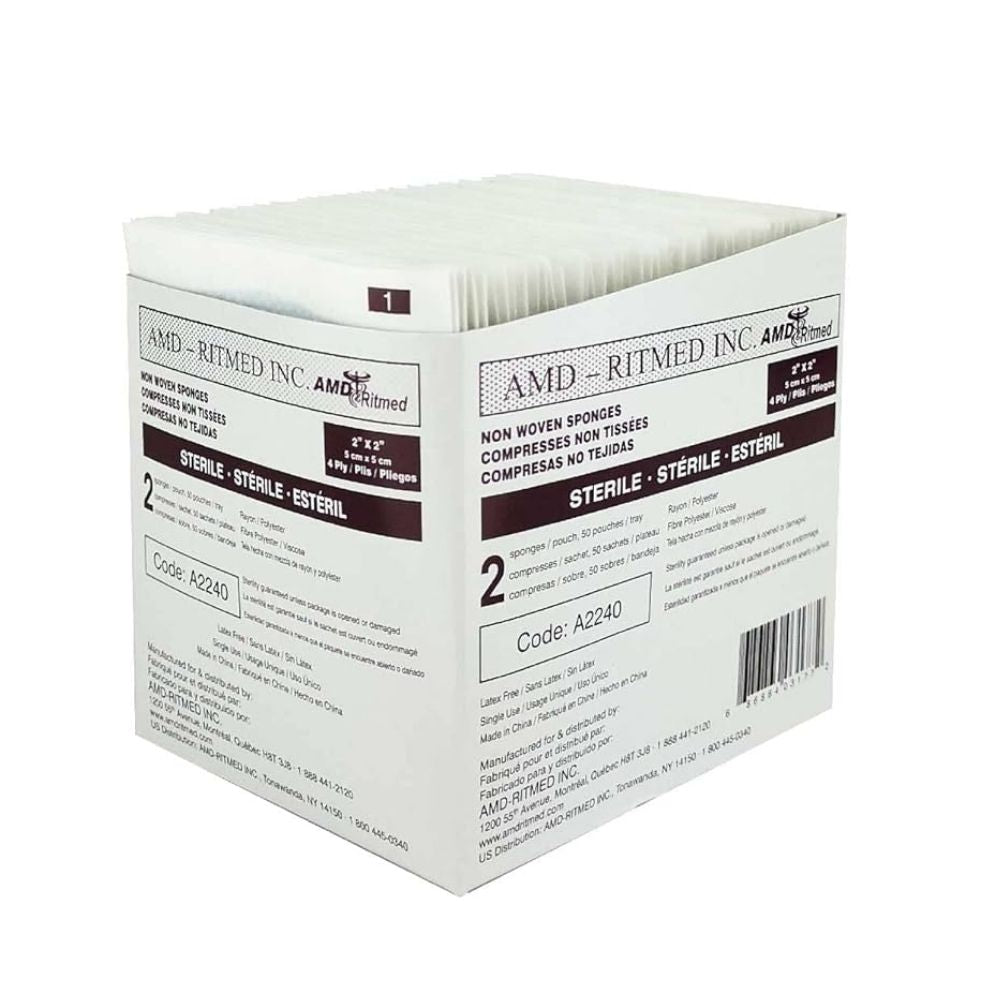 ritmed non woven gauze sponges non sterile