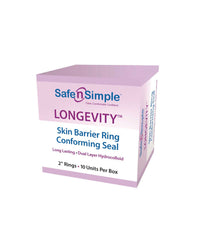 Safe n Simple Longevity Skin Barrier Rings (10/bx)