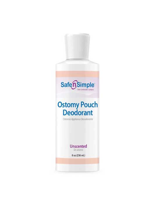 Safe n Simple Ostomy Pouch Deodorant Blue 8 oz Bottle (1 Each)