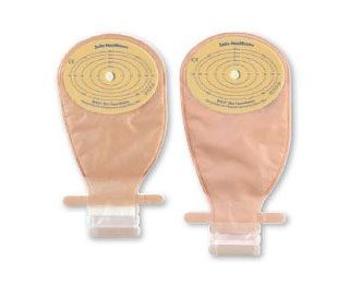Salts Confidence Comfort One Piece Drainable Pouch, Beige, Standard or LARGE, Cut to Fit (30/Box)