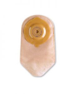Salts Confidence Convex Supersoft One Piece Urostomy Pouch, Beige, Pouch Size Options, with Cut to Fit or Presized options (10/Box)