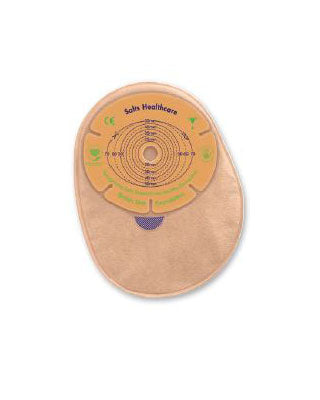 Salts Confidence Natural Advance Flat One Piece Closed Pouch, Transparent or Beige, Pouch Size Options, with Cut to Fit or Presized options (30/Box)