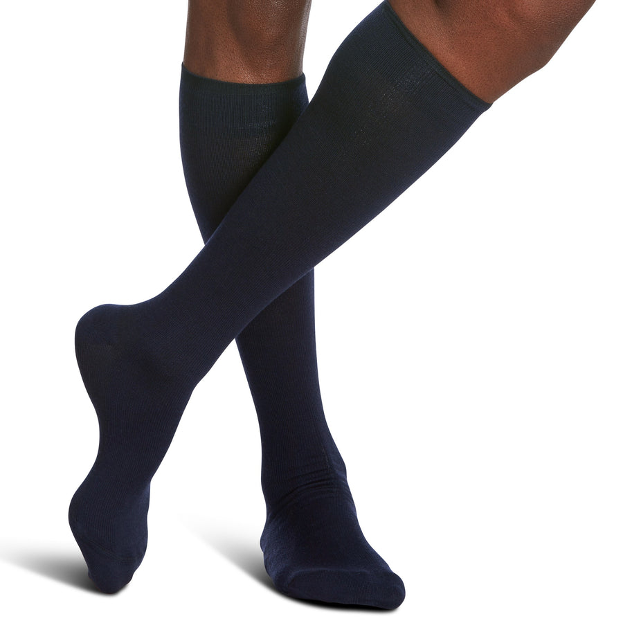 Sigvaris 192 All Seasons Merino Wool Knee High Compression Socks 15-20 mmHg for Men