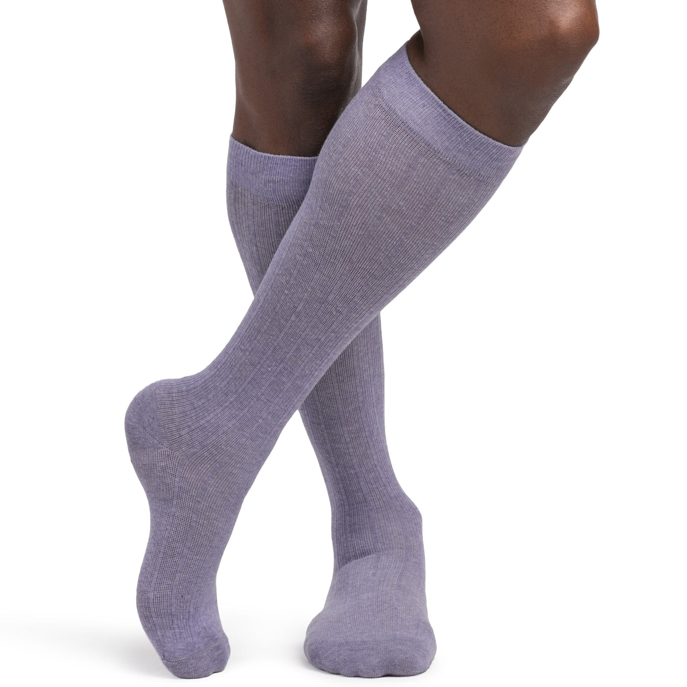 sigvaris-252-linen-compression-sock-20-30-mmhg-men-lavender-1-front-view