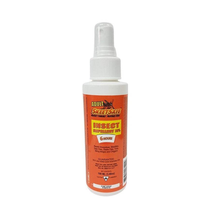 spray bottle of Skeetsafe Liquid Spray Insect Repellent 100ml - 30% Deet