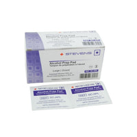stevens alcohol prep pads large