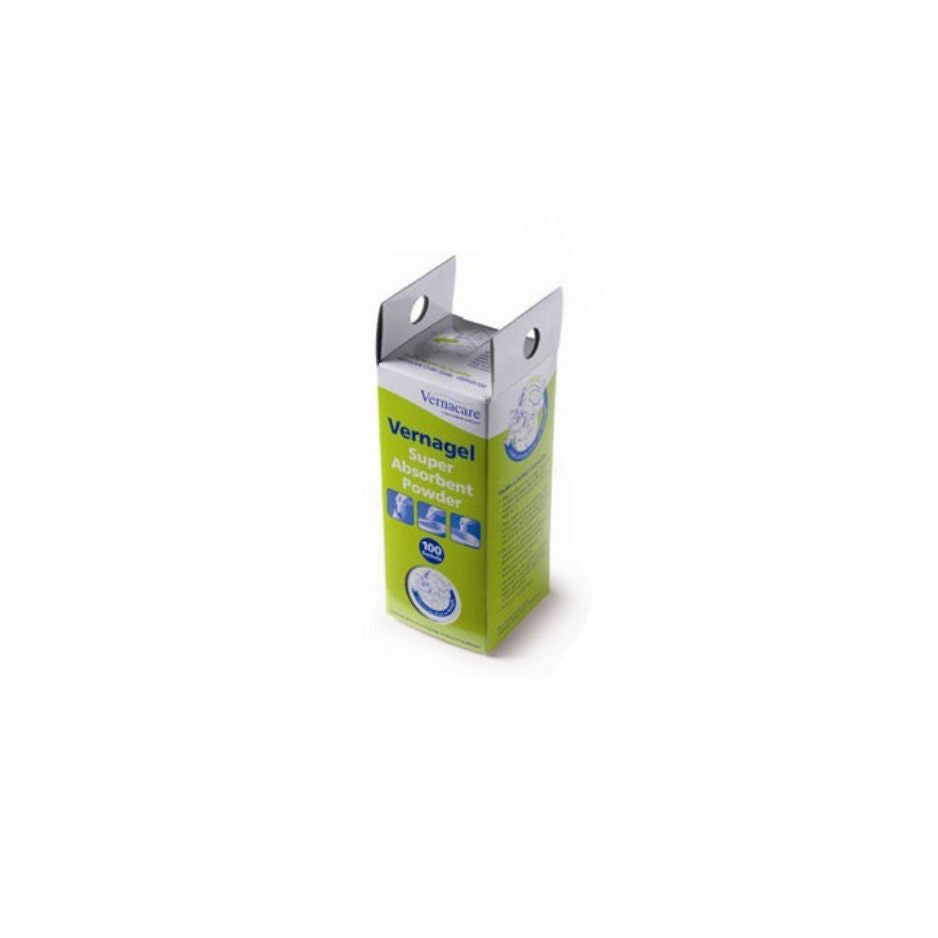 Package of the Vernagel Super Absorbent Powder 6gm