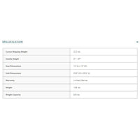 walker rollator 75 wheels steel frame details view